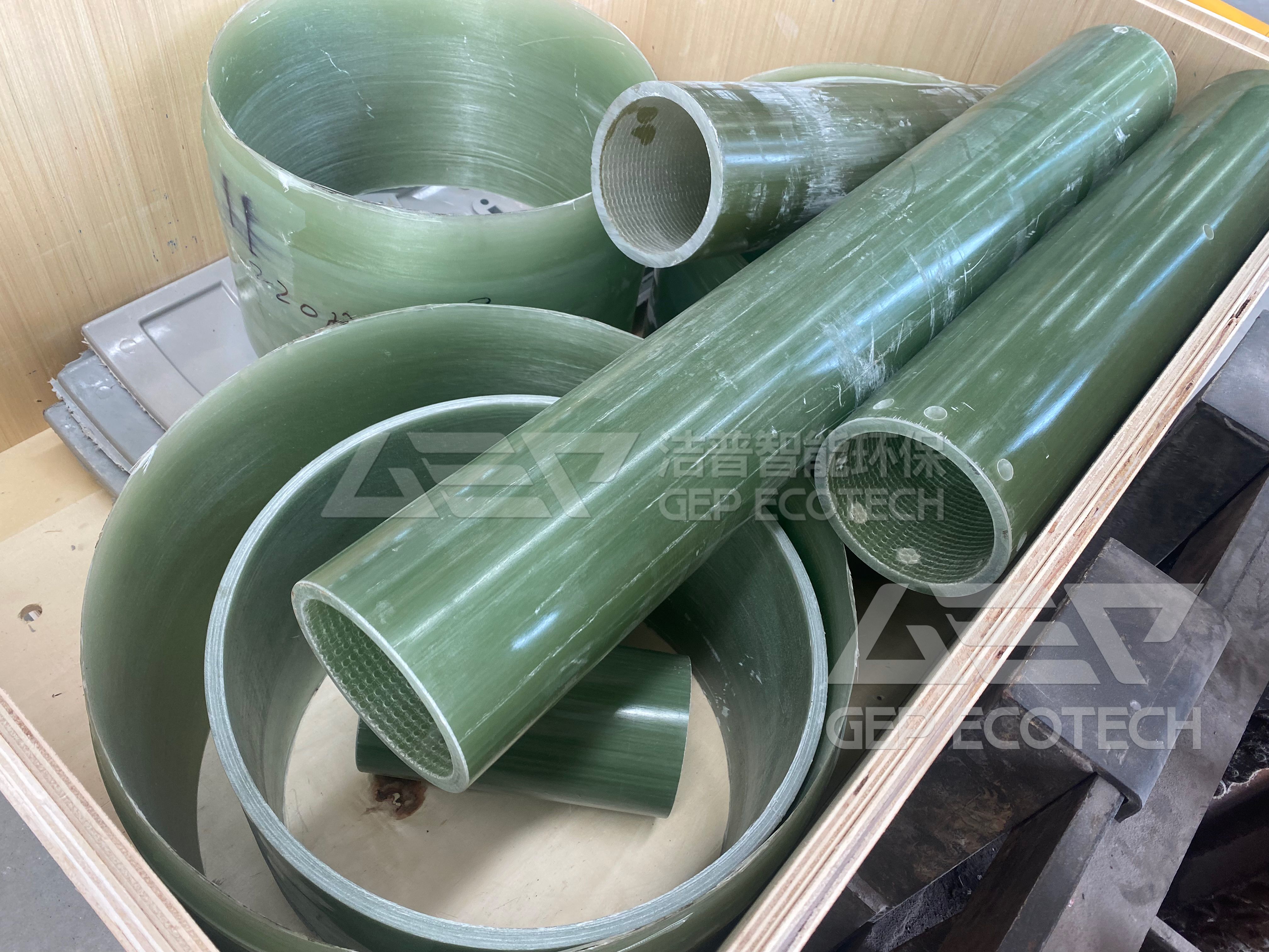 Shredder for Glass Reinforced Plastic (GRP)