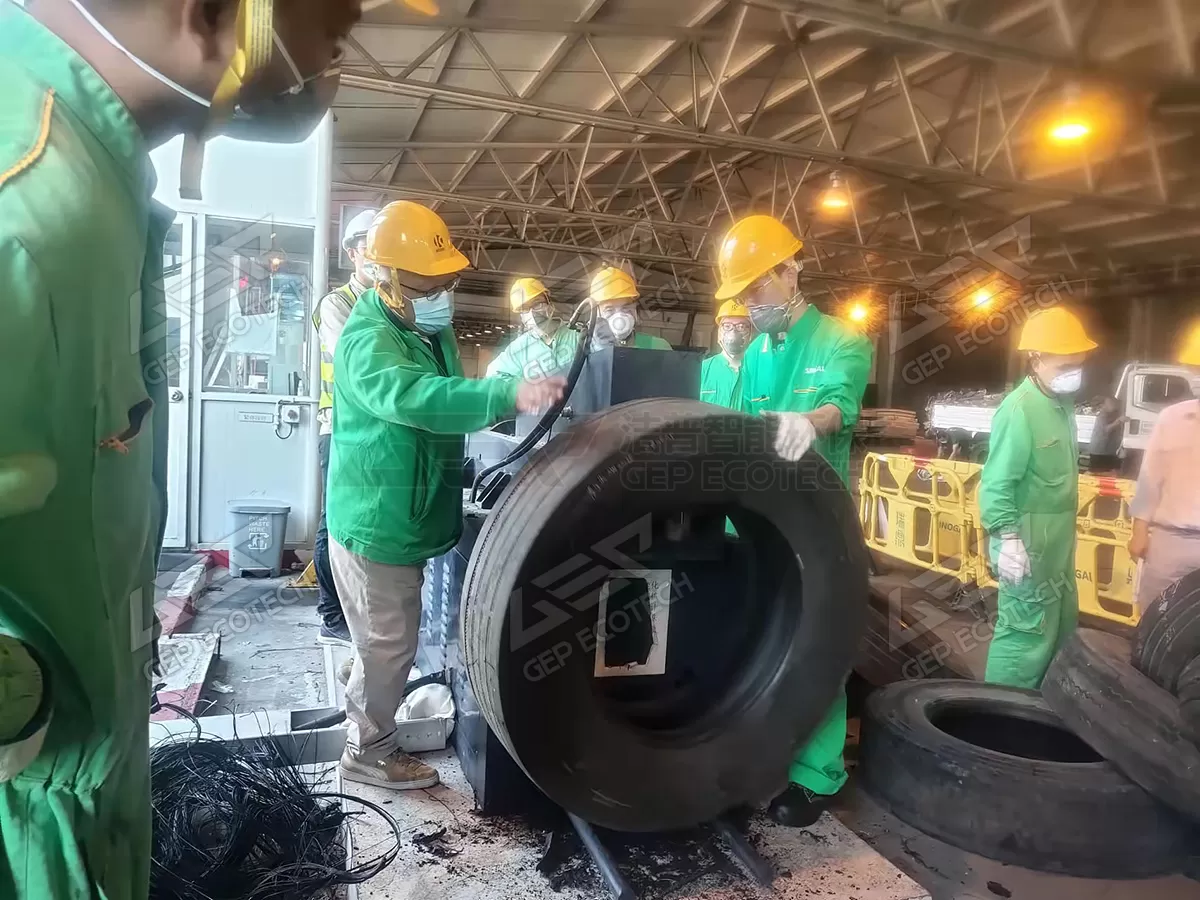 tire recycling project