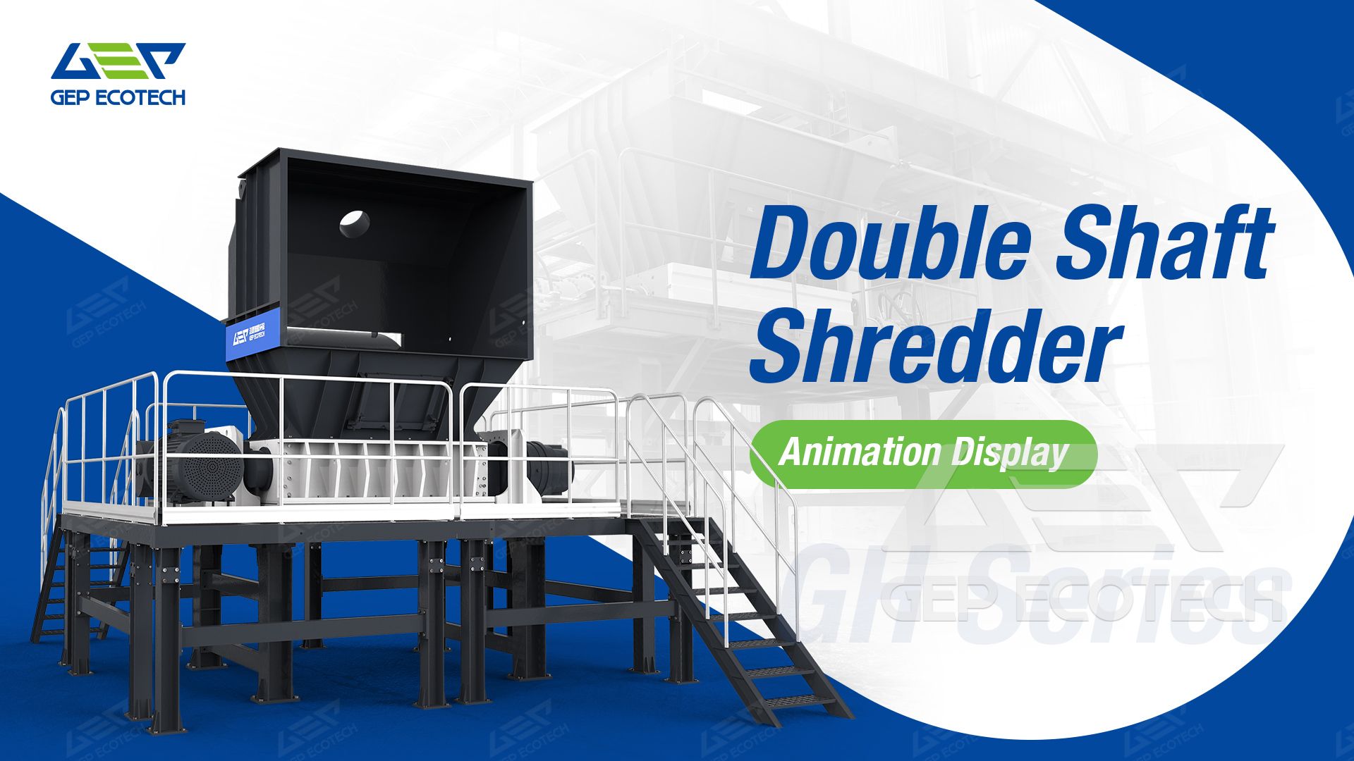 two-shaft shredder two-shaft shredder