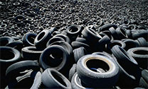 Waste tires