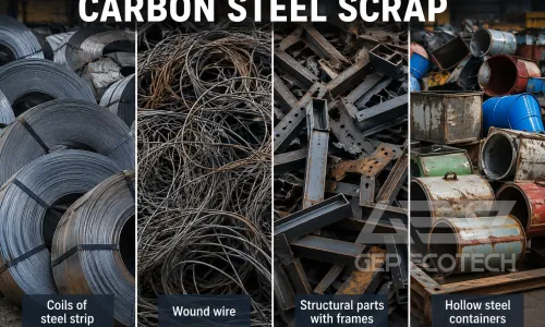 2 Axis Shredder for Carbon Steel Scrap Materials