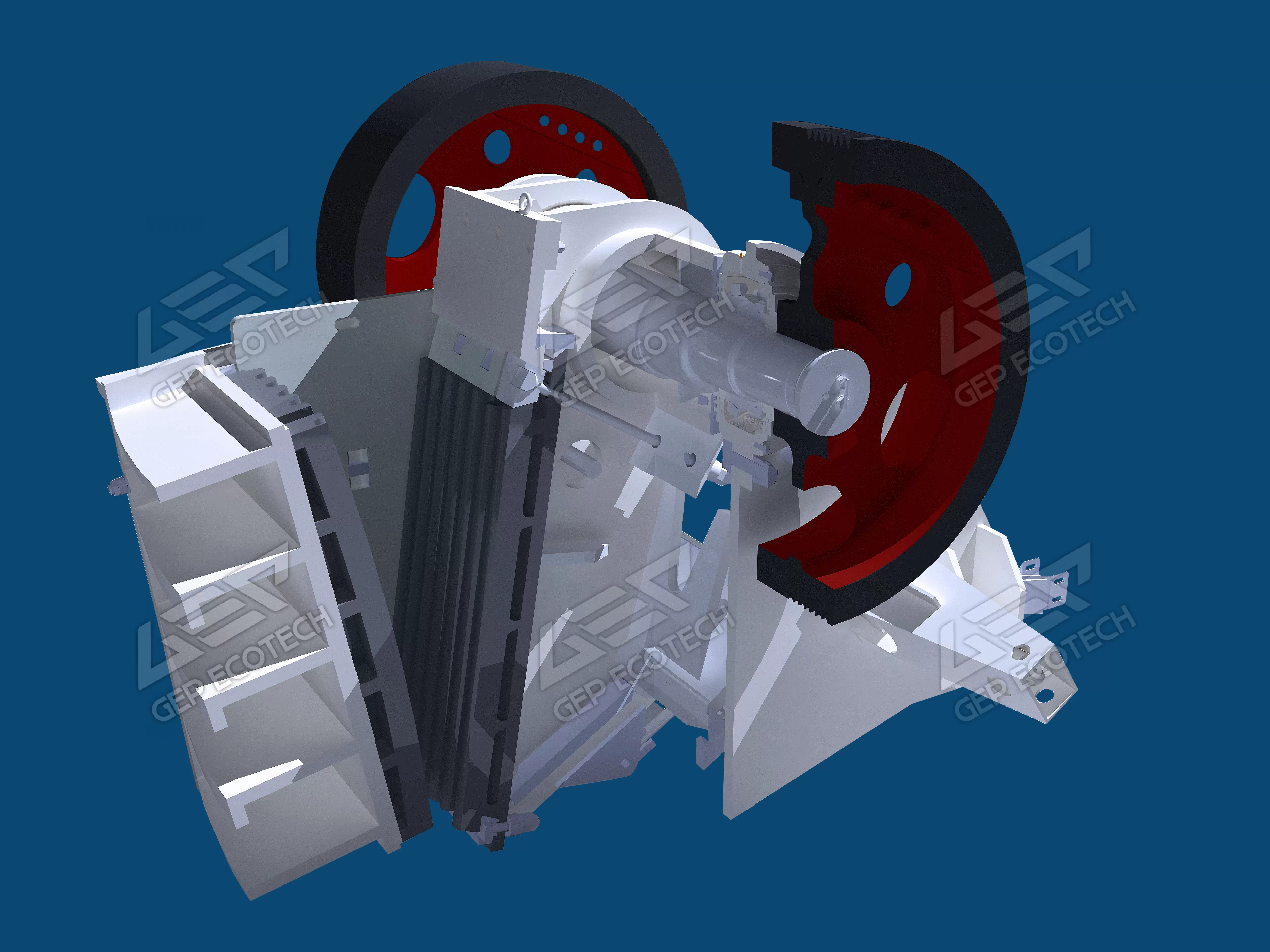 C&D Waste Jaw Crusher for Sale