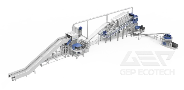 Biomass Pellet Fuel Preparation System