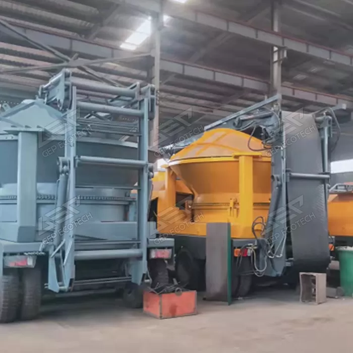 Disc shredding machines