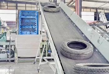 South American Waste Tire-to-TDF Project: 100 Tires per Hour