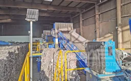 6 TPH Textile Shredding and Baling Machine for Alternative Fuel Production Project