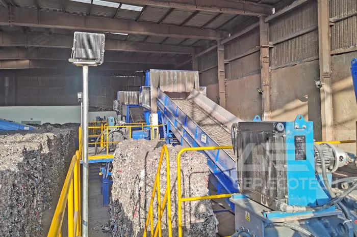 100,000 Tons/Year Textile Shredding and Baling Project