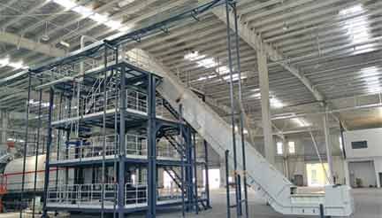 Tower Type Hazardous Waste Shredding System