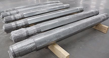 High-strength alloy steel shaft