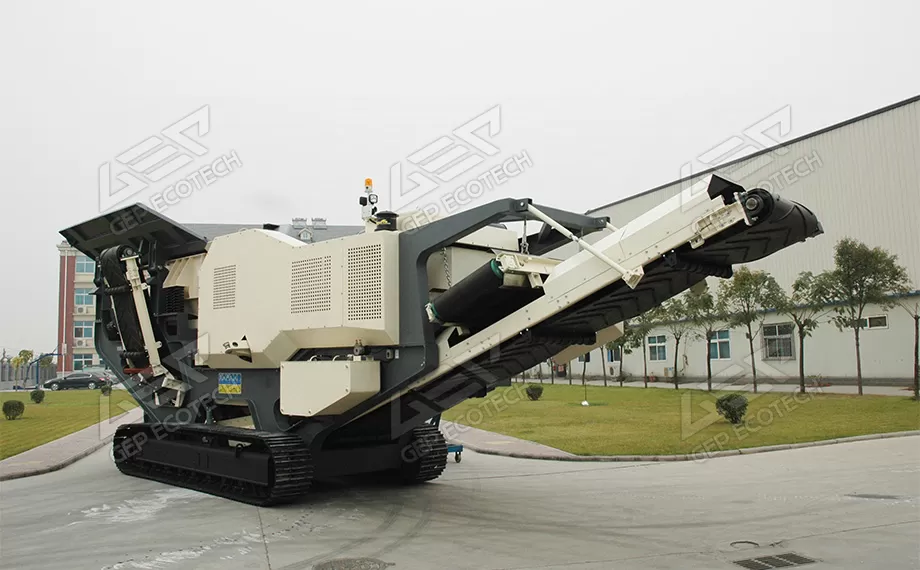 Mobile Jaw Crushing Plant for C&D Waste Management