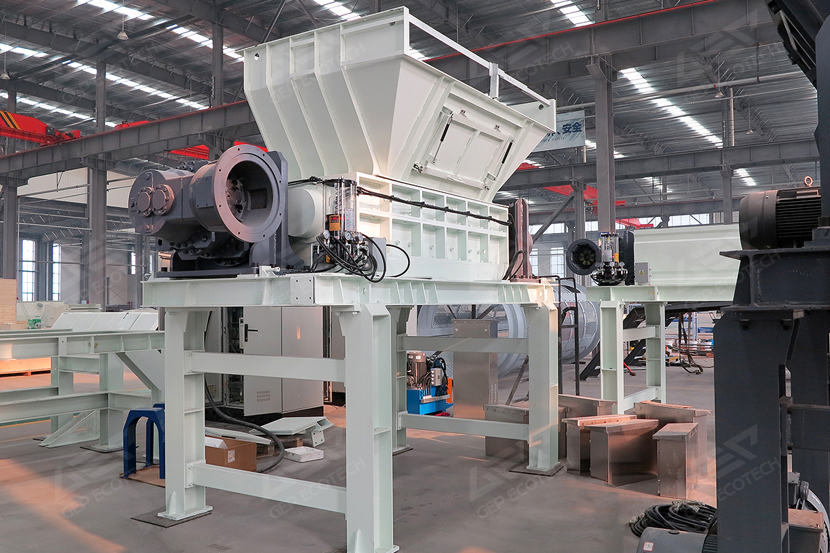 Large Industrial Plastic Shredder Machine Nigeria - Zhengzhou, Henan, China  - GEP ECOTECH CO., LTD.