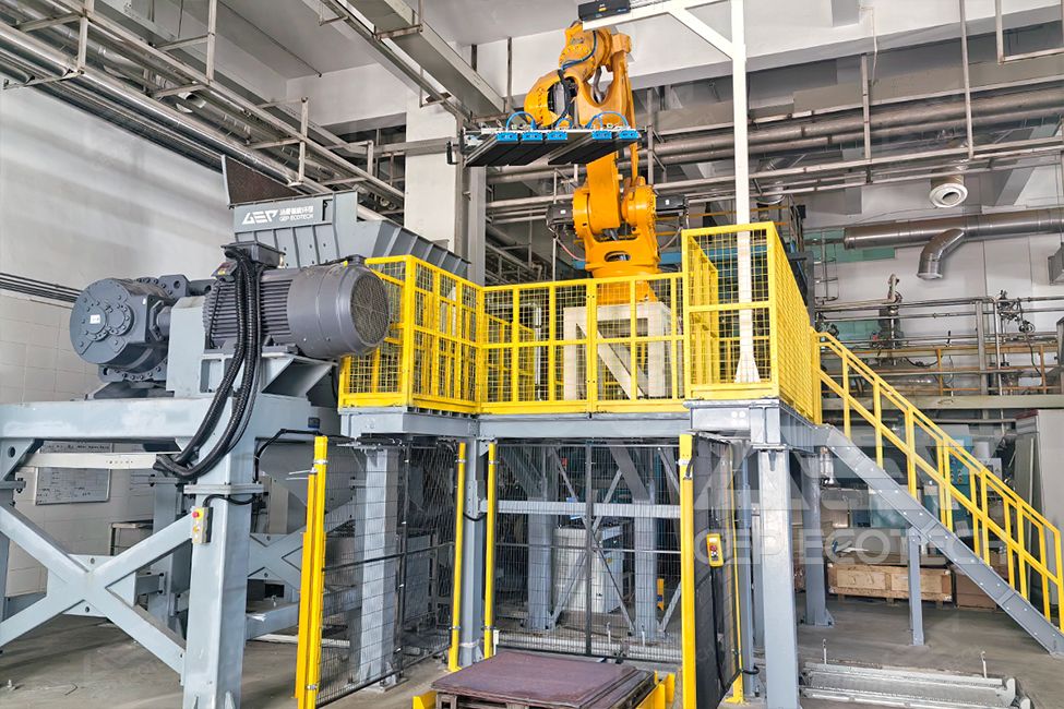 30mm-Thick Copper Plate Shredding Project in Guangdong, China