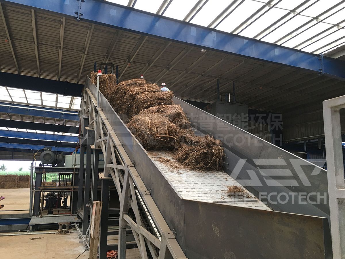 Shredding Equipment Corn Waste for Fuel Production