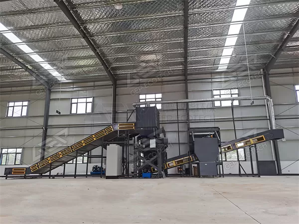 The first bulky waste disposal center in Ruichang City is put into operation
