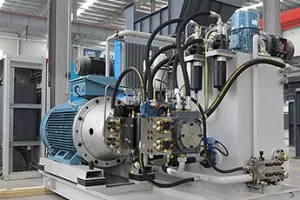 hydraulic auxiliary pressing device 