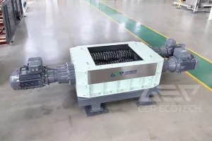 Four-Shaft Shredder