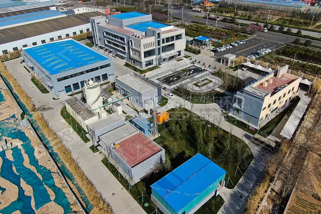 Automatic Municipal Waste Sorting Plant in China