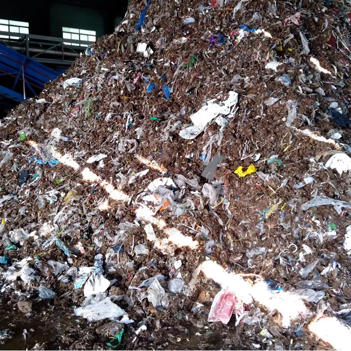 paper mill trash shredding