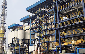 hazardous waste“rotary kiln—exhaust-heat boiler” disposal system