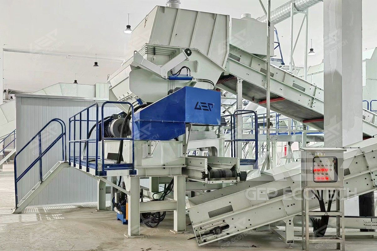 Waste shredding equipment Waste shredding equipment