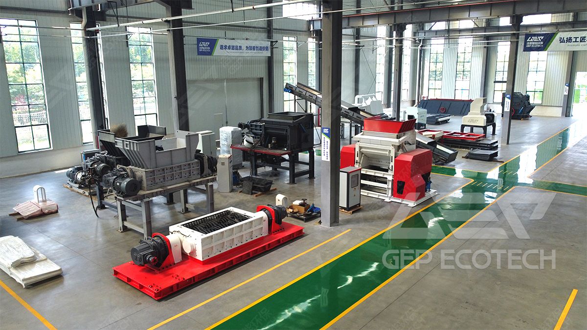 Shredders for Shredding Waste Lamb Skins from Meat Factories