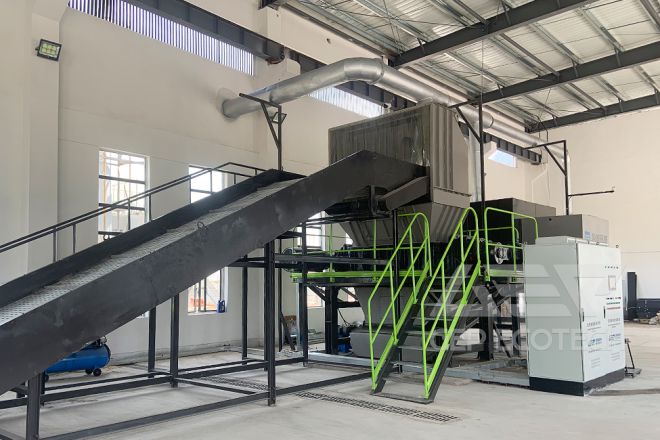 Bulky Waste and Garden Waste Disposal Production Line in Jiangxi, China