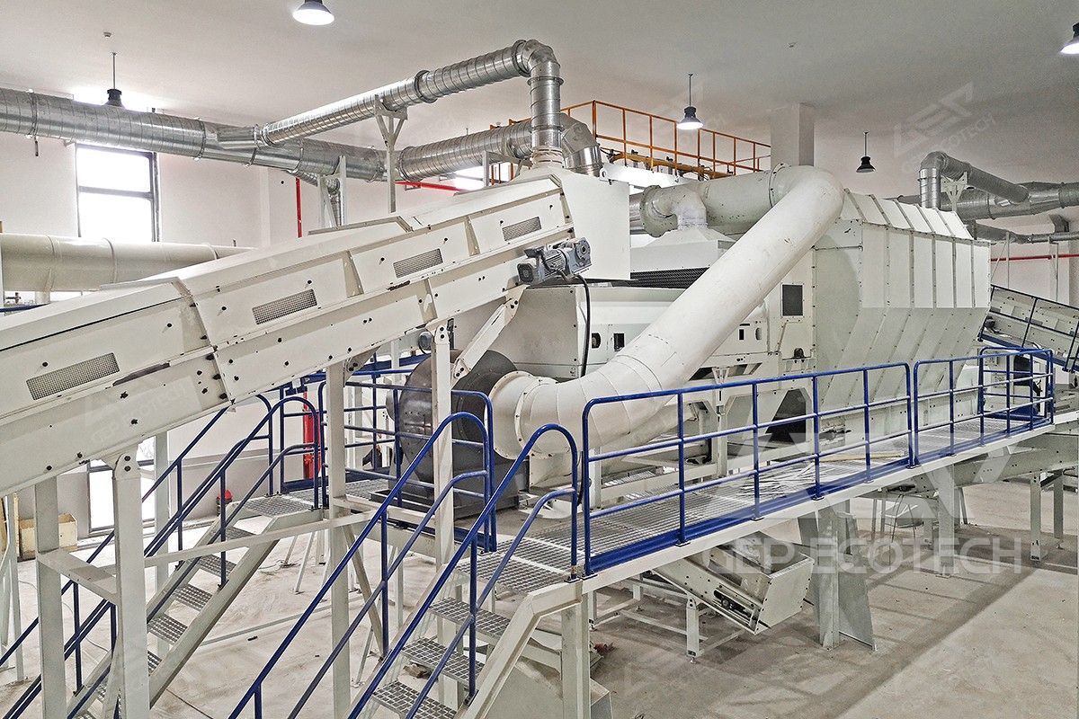 Waste sorting equipment Waste sorting equipment