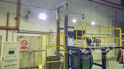 Waste Shredding and Disposal Project in Singapore