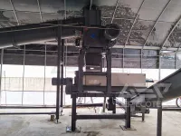 Small Shredder for Animal Waste Disposal in Biogas Plants