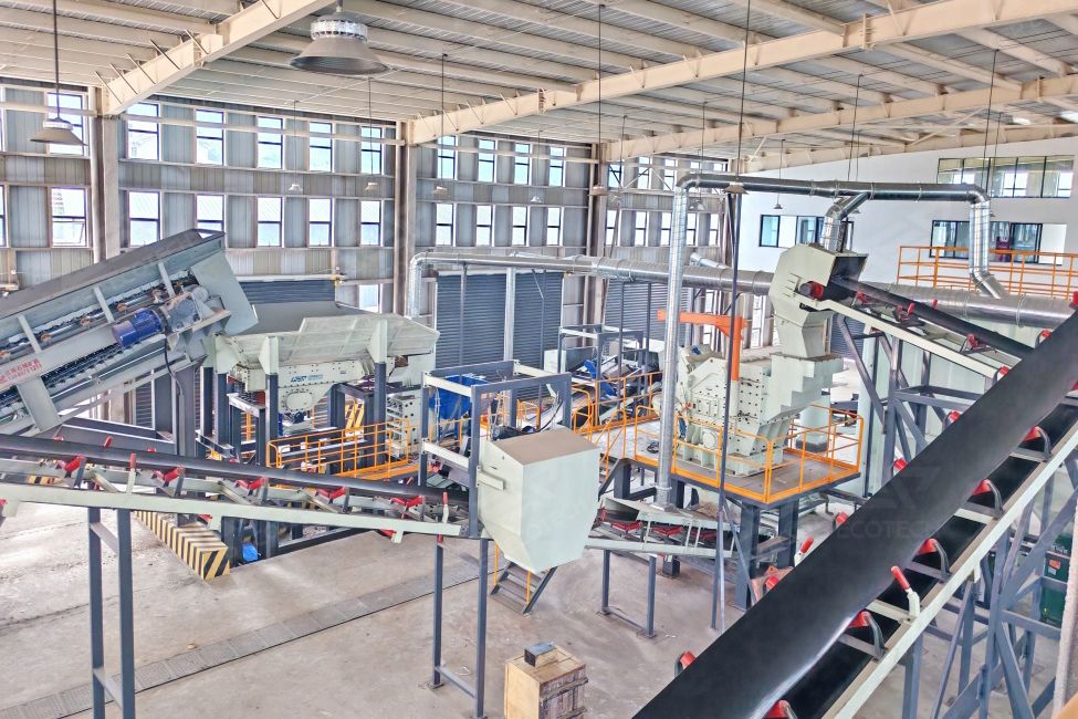 50 TPH C&D Waste Recycling Project in Jiangxi, China