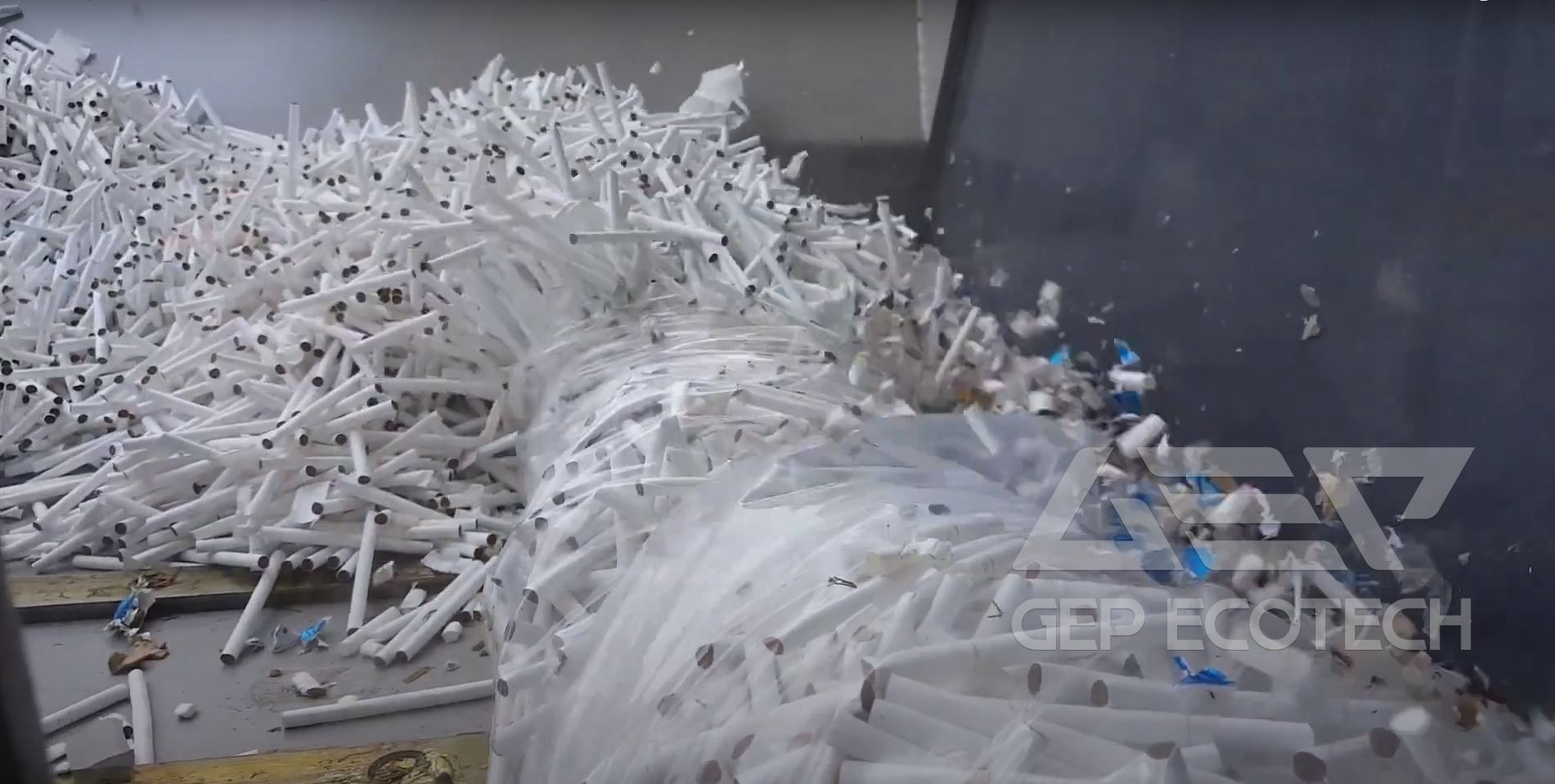 Shredding Industrial Cigarette Wastes