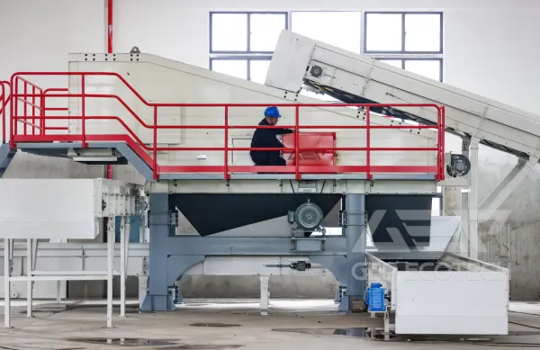 The Comprehensive Waste Sorting Center in Huangpi District, Wuhan