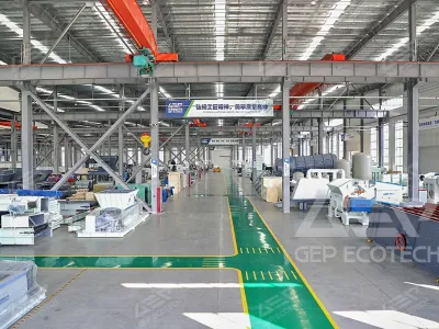 GEP ECOTECH GFX Series Wind Sifter Optimizes C&D Waste Recycling