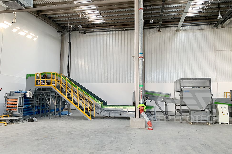 Recycling Resource Sorting Center Project in Beijing, China