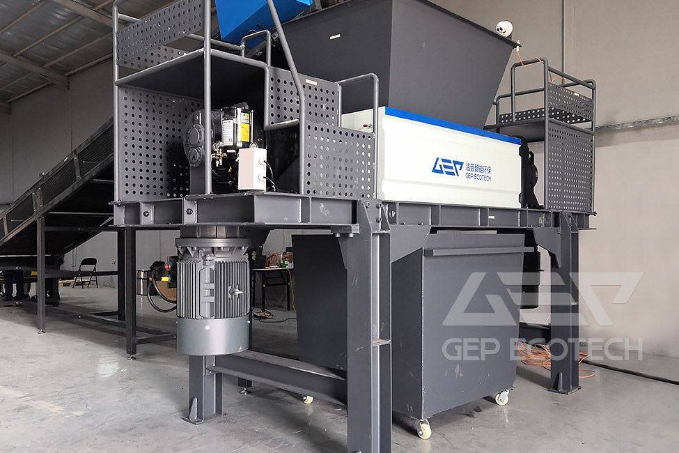 DoubleShaft Shredder GDI Series, Industrial & Commercial Waste