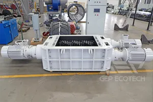 Four-Shaft Shredder