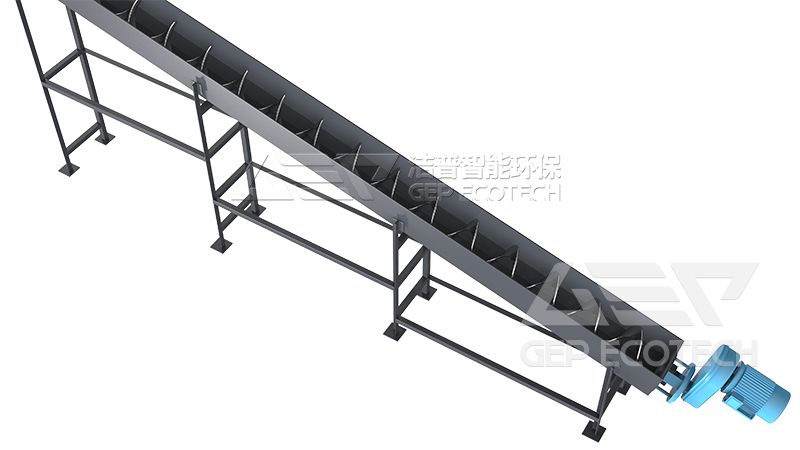 Shaftless screw conveyor