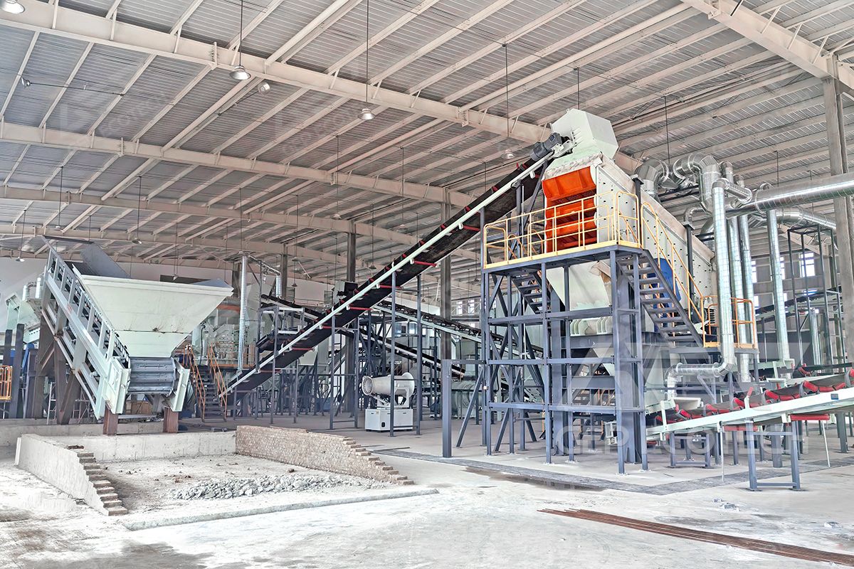 50 TPH C&D Waste Recycling Project in Jiangxi, China