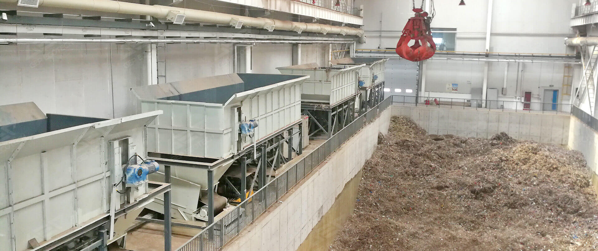 Municipal Solid Waste Shredding and Sorting Project in Hebei, China