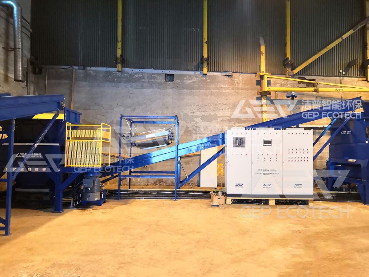 Washing and Shredding Plant for General Plastics