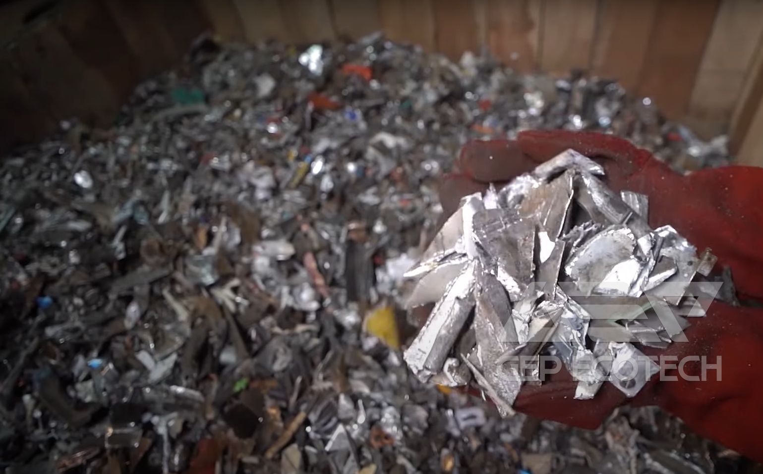 Aluminium Profile Scrap Secondary Shredder