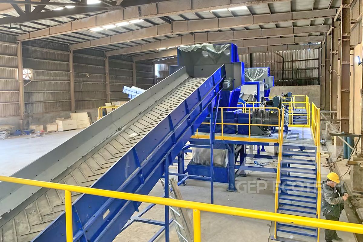 Double-Shaft Crusher for Industrial Waste Disposal Double-Shaft Crusher for Industrial Waste Disposal