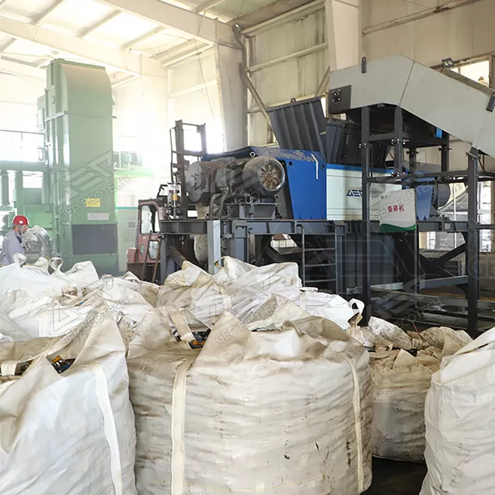 Hazardous Waste Heavy Shredder Machine China 10 Tons per Hour