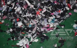 Witnessing the Power of a Fabric Shredder Capable of Shredding Spandex