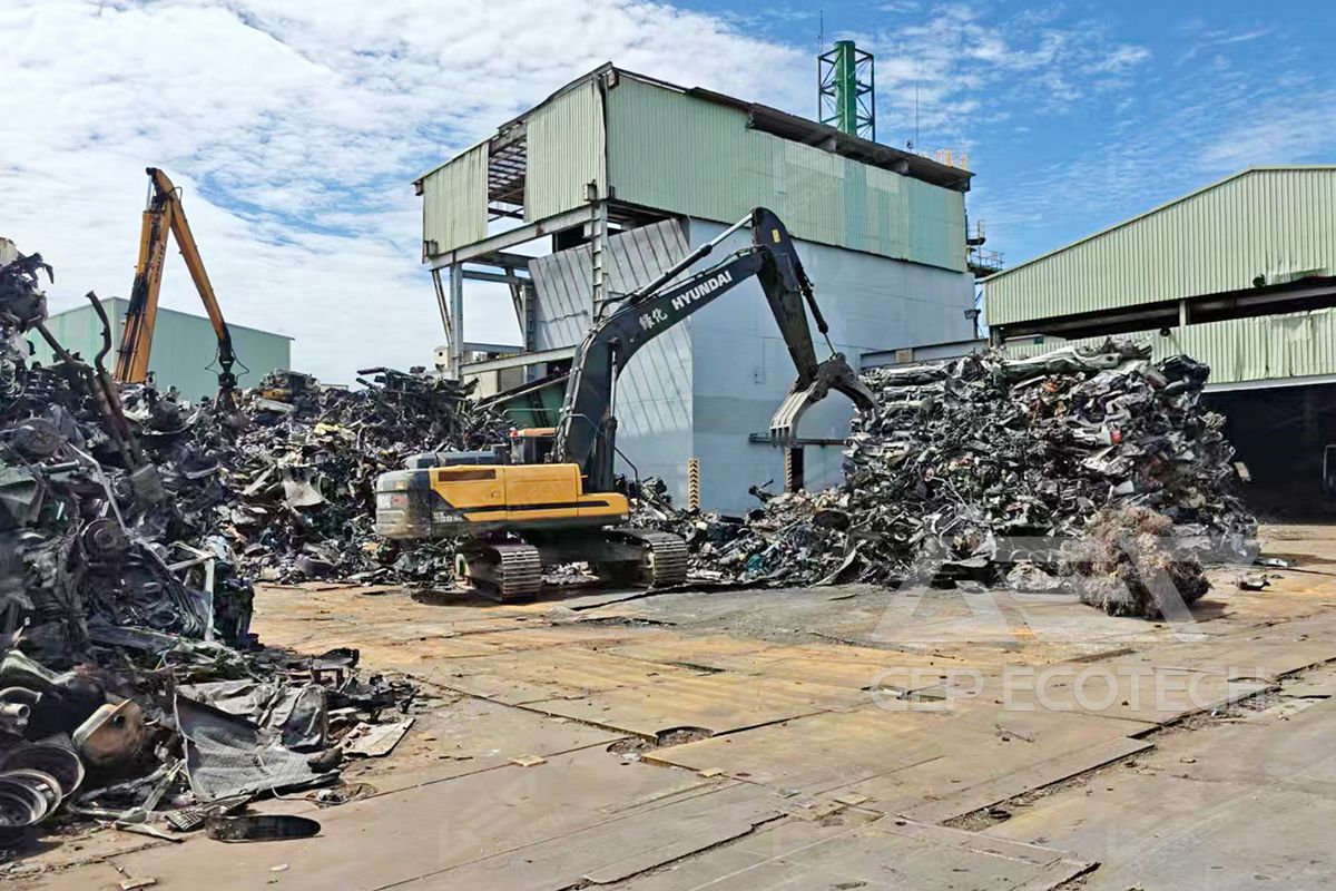 GEP ECOTECH Partners with the Largest Auto Dismantler in Southern Taiwan to Create an Efficient SRF Preparation Solution