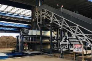 Double-Shaft Biomass Shredder