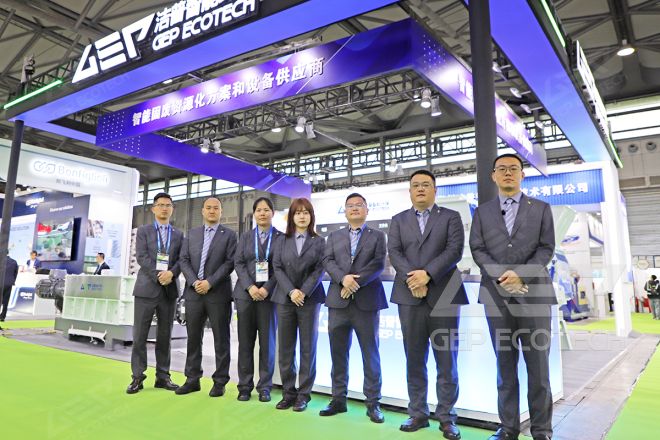 First Day of IE Expo China | GEP ECOTECH Booth Is a Hit, Hardcore Equipment Becomes the "Star Attraction"