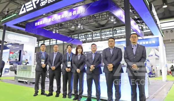 First Day of IE Expo China | GEP ECOTECH Booth Is a Hit, Hardcore Equipment Becomes the 