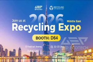 GEP ECOTECH Brings Waste‑to‑Resource Solutions to Recycling Expo Middle East 2026—Booth D64