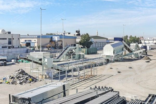 50TPH Dual-Output Waste-to-Fuel Project in the Middle East
